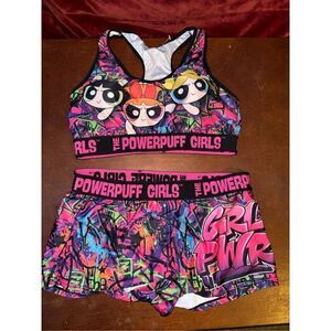 Powder puff girls set size large
